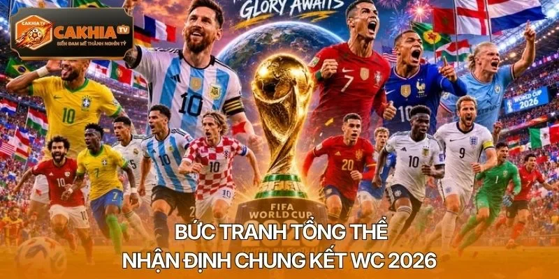 Bức tranh tổng thể nhận định chung kết WC 2026