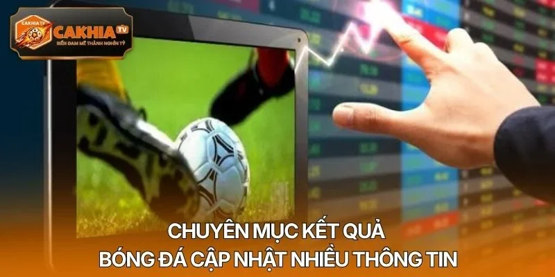Chuyên mục kết quả bóng đá cập nhật nhiều thông tin