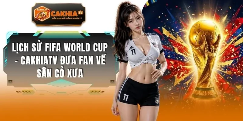 Lịch Sử FIFA World Cup - CAKHIATV Đưa Fan Về Sân Cỏ Xưa
