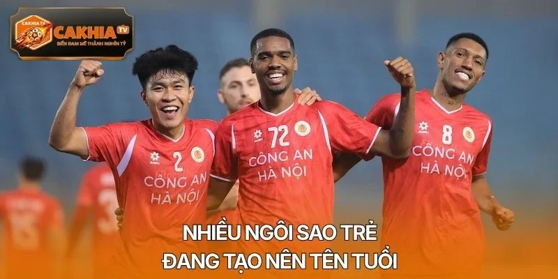 Nhiều ngôi sao trẻ đang tạo nên tên tuổi