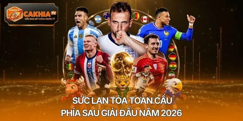 Sức lan tỏa toàn cầu phía sau giải đấu năm 2026