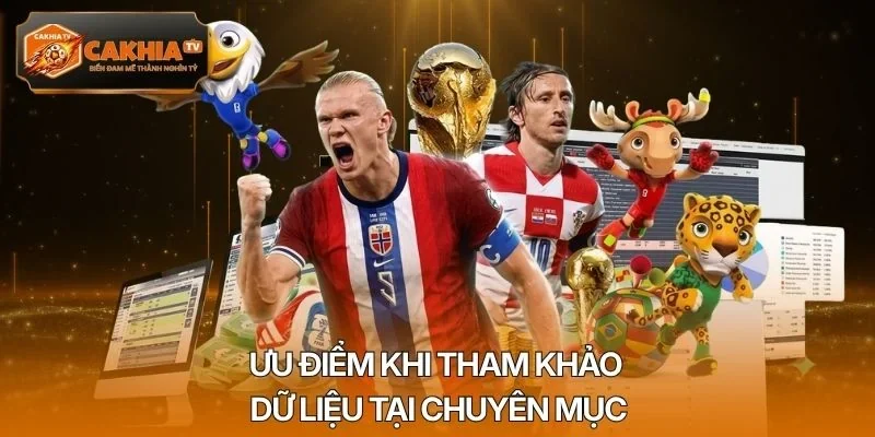 Ưu điểm khi tham khảo dữ liệu tại chuyên mục