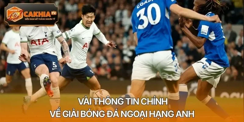 Vài thông tin chính về giải bóng đá Ngoại hạng Anh